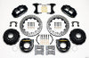 Wilwood Narrow Superlite 4R Rear P-Brk Kit 12.88in Drilled Big Ford New Style 2.36in Offset