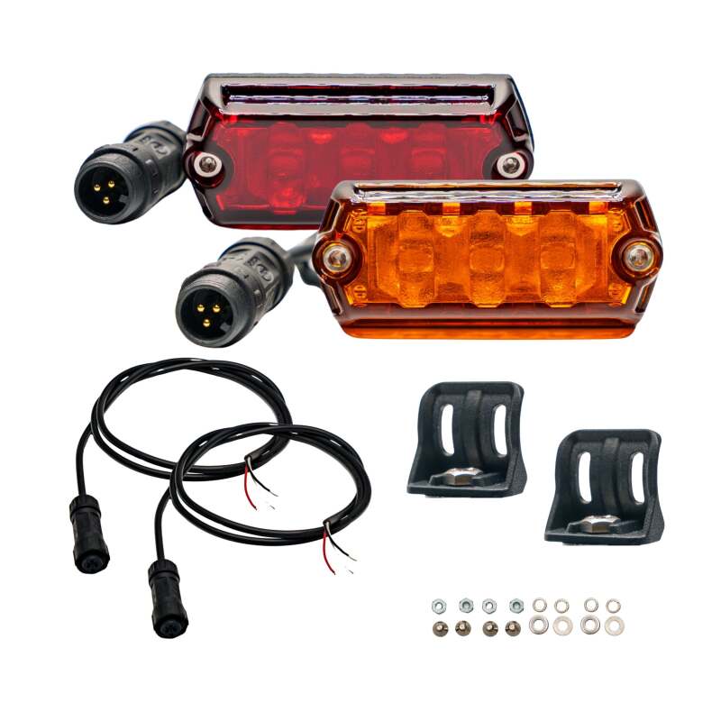 Nacho Lighting Nano Chase Light - Amber-Red