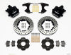 Wilwood Combination Parking Brake Rear Kit 11.00in Drilled Civic / Integra Drum 2.46 Hub Offset