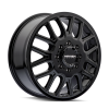 Mayhem 8107D Cogent Dually 20x8.25 / 8x165.1 BP / 115mm Offset / 121.3mm Hub Gloss Black Wheel