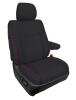 PRP 03-09 Lexus GX470 Front Seat Covers (Pair) - Black w/ Red Stitch