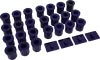 SuperPro 1967-1980 Toyota Land Cruiser Base Rear Leaf Spring and Slipper Pad Bushing Kit