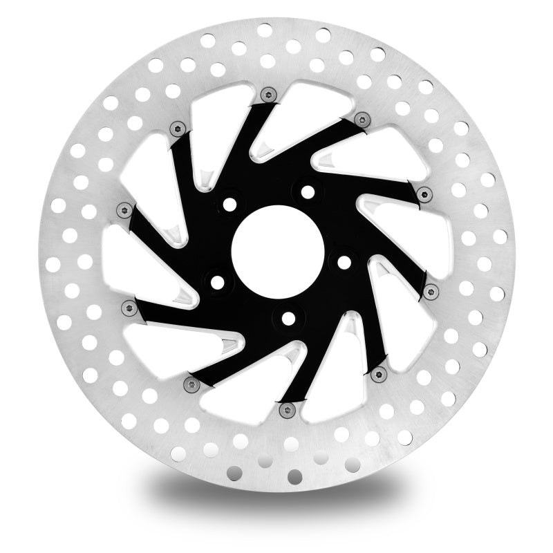 Performance Machine Disc/Carr 11.5 Del Rey Front Left - Contrast Cut Platinum