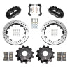 Wilwood 89-02 Nissan Skyline Superlite 4R Rear BBK w/ 13.50in Diameter D/S Rotor - Black