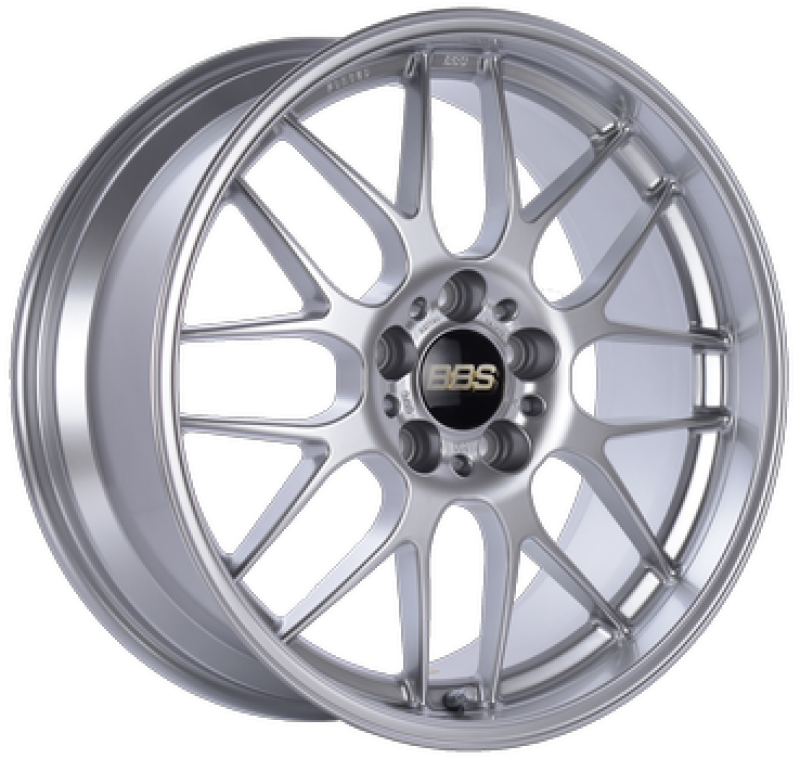 BBS RG-R 17x7.5 5x100 ET35 PFS Diamond Silver Wheel -82mm PFS/Clip Req