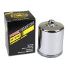 ProFilter Harley Spin-On Chrome Various Performance Oil Filter