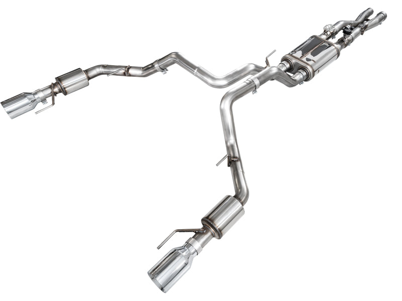 AWE Tuning Gen 3 Raptor R SwitchPath Exhaust - Chrome Silver Tips