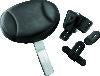 Kuryakyn Plug-In Driver Backrest 97-Up Touring Chrome