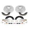 Power Stop 96-00 Honda Civic Coupe Rear Autospecialty Drum Kit
