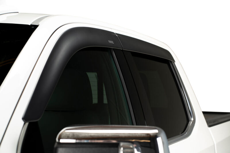 Husky Liners 19-25 Ford Ranger SuperCrew Ventvisor Low Pro (4pc) - Matte Blk