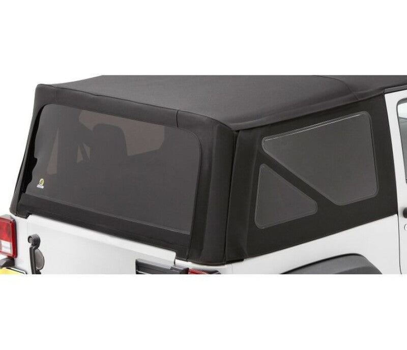 Bestop 11-18 Jeep Wrangler JK 2-Door Window Set (Black Diamond)