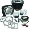 S&S Cycle 86-19 Sportster Models 883 to 1200cc Conversion Kit - Wrinkle Black