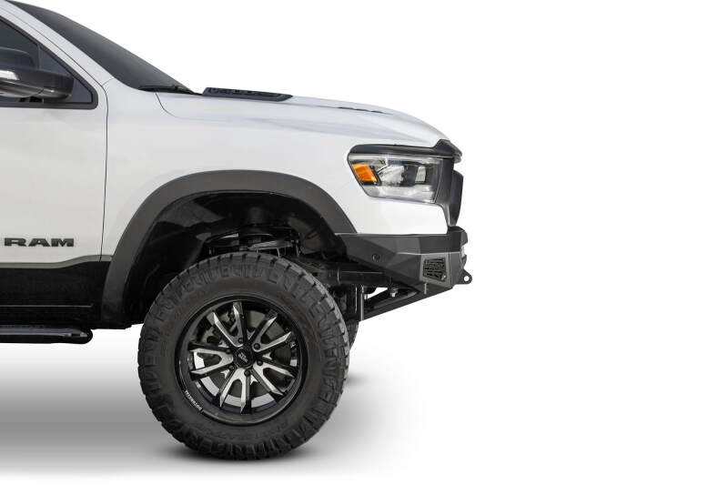 Addictive Desert Designs 2019 Ram Rebel 1500 Stealth Fighter Fr Bumper w/Parking Sensor Cutouts