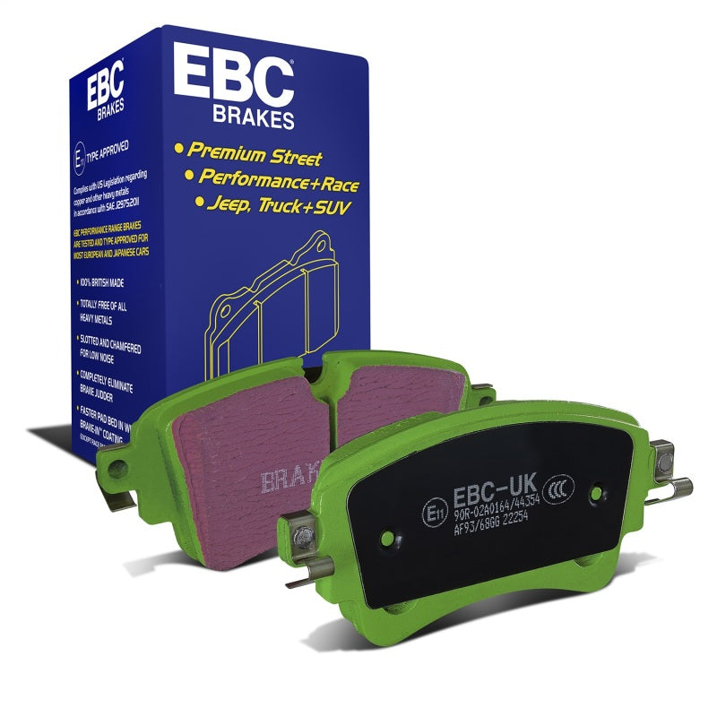 EBC 2018+ Audi A4 Allroad Quattro 2.0L Turbo Greenstuff Rear Brake Pads