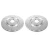 Power Stop 13-14 Ford Mustang Front Drilled & Slotted Rotor - Pair