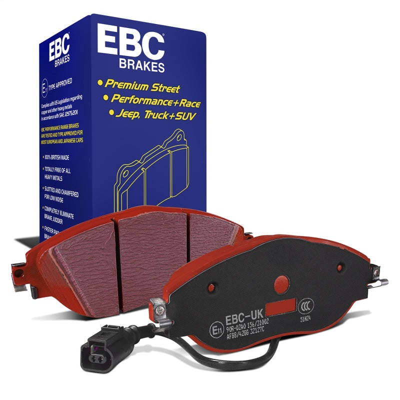 EBC 14-20 Audi S3 2.0 Turbo Redstuff Front Brake Pads