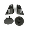 Rugged Ridge 07-18 Jeep Wrangler JK Textured Black Mirror Relocation Brackets
