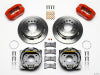 Wilwood Dynapro Low-Profile 11.00in P-Brake Kit - Red AMC 71-74 2.60in Offset