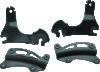 Kuryakyn Quick Release Mount For Multi-Purpose Backrest 14-Up Touring Models Black