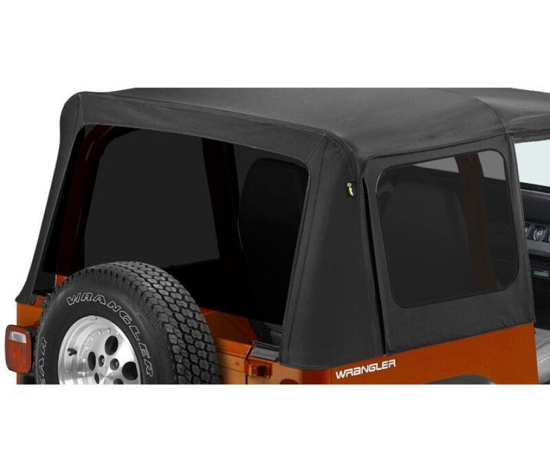 Bestop 88-95 Jeep Wrangler YJ Window Set (Black Denim)