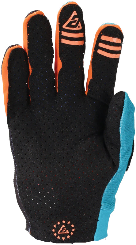 Answer Aerlite Nitro Gloves Black/Astana/Hyper Orange - Small