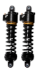 Progressive Harley Ultra Low-QPS 944 Series Shocks, 12.5in, 11in Ride Height Heavy Duty - Black/Gold