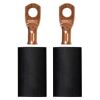 Moroso 5/16in Dia Stud 6 GA Wire Crimp/Solder Battery Cable Terminal Kit (2 Pack)