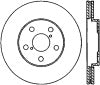 StopTech Power Slot 06-11 Lexus GS Series / 06-12 IS350 Front Left Drilled & Slotted Rotor