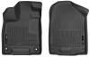 Husky Liners 2016 Honda Pilot WeatherBeater Front Black Floor Liners