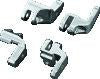 Kuryakyn Floorboard Relocator Brackets 97-16 Touring Chrome