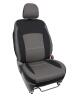PRP 15-20 Subaru Outback Front Seat Covers (Pair) - Black and Gray