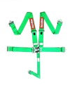 RaceQuip Green L & L 5pt Seat Belt