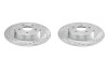 Power Stop 21-25 Acura TLX Rear Drilled & Slotted Rotor - Pair