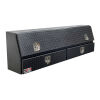 Westin/Brute Contractor TopSider 72in w/ Drawers & Doors - Textured Black