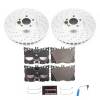 Power Stop 18-20 Mercedes-Benz C43 AMG Front Euro-Stop Brake Kit