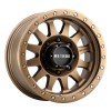 Method MR304 Double Standard 17x8.5 0mm Offset 8x6.5 130.81mm CB Method Bronze Wheel