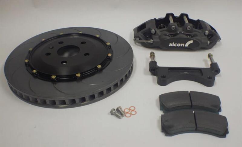 Alcon Chevrolet Corvette C8 (Aftermarket Wheels) 6 Piston 380x36mm Front Street Kit - Anodized