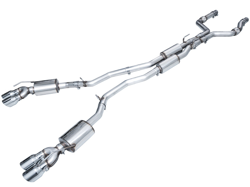 AWE Tuning 20-25 (Only Certain 2026 Models) Ford Explorer ST Touring Ed. Exhaust w/Chrome Silv Tips