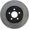 StopTech 03-09 Chrysler PT Cruiser Tur / 03-05 Dodge Neon SRT-4 Front Right Slotted & Drilled Rotor
