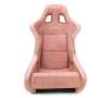 NRG FRP Bucket Seat (Medium) Prisma-Chromatic Mauve Vegan Suede w/ Chameleon Back