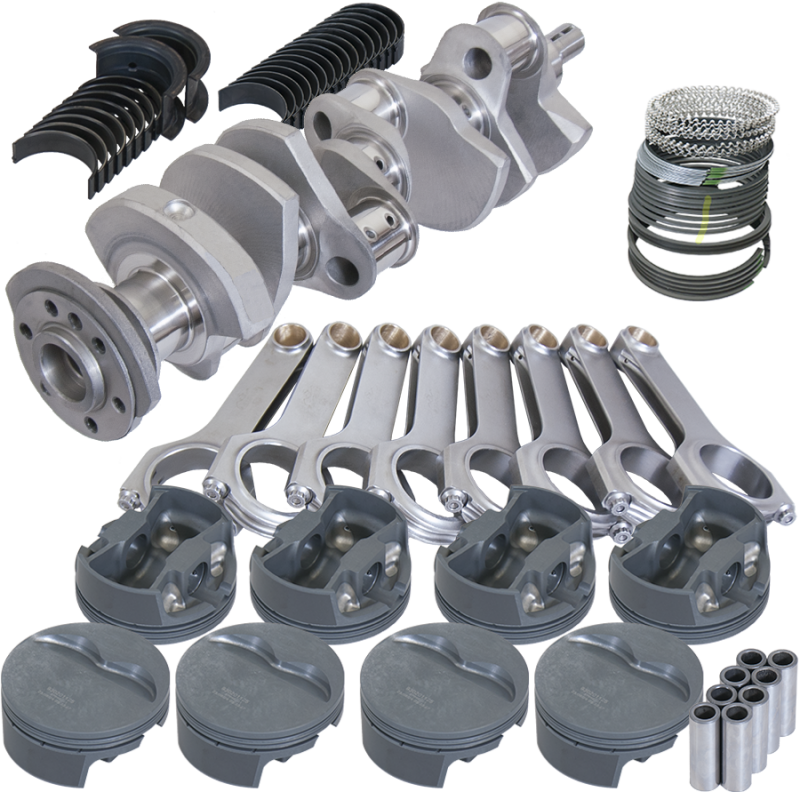 Eagle Chevy 400 350 Mains 4.000in Crank 6.000in H-Beam Stroker Rod 4.155in Pistons Rotating Assembly