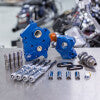S&S Cycle 2017+ WC M8 Models Chain Drive 475C Cam Chest Kit w/ Chrm Pushrod Tubes - Incl. VVT