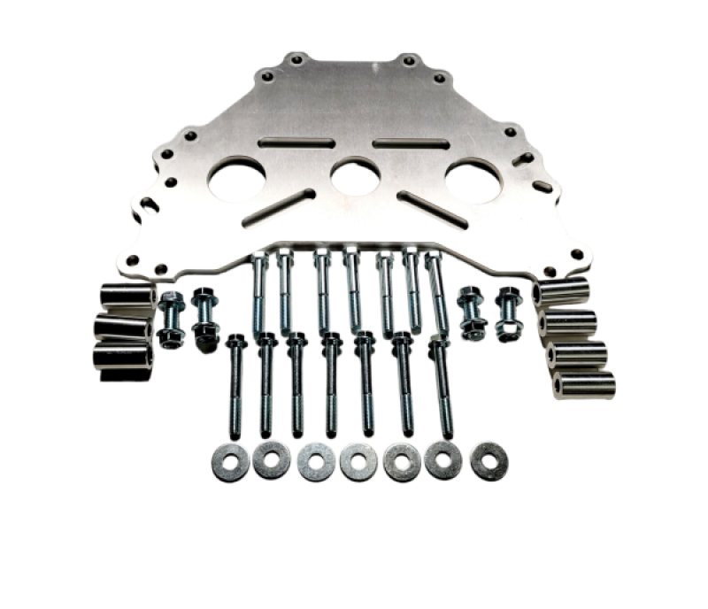 Granatelli Billet Aluminum Engine Stand Adapter Plate for Ford Engines