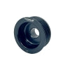Torque Solution Lightweight Alternator Pulley (Black): Subaru EJ WRX 02-05 / STI 04-06