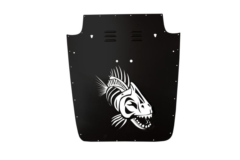 Fishbone Offroad 13-18 Jeep Wrangler JK Hood Louver - Black