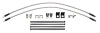 Wilwood 2021+ Ford Raptor Flexline Kit 30in. - Front