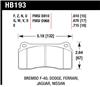 Hawk Rotora FC4 DTC-60 Race Brake Pads