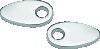 Kuryakyn Fender Strut Plates Chrome