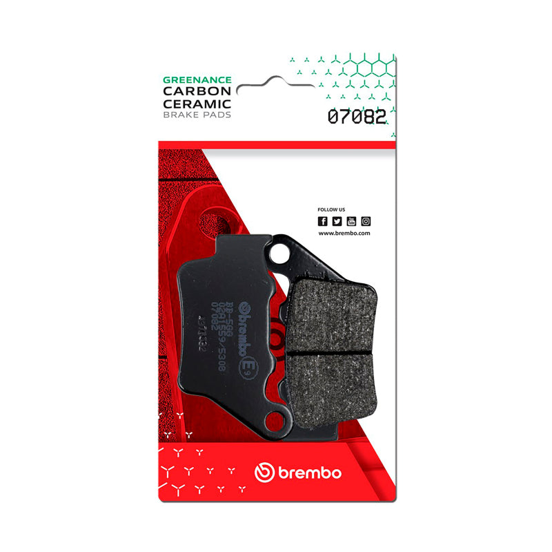 Brembo 19-25 BMW C400GT/18-23 C400X/22-25 CE 04 Carbon Ceramic Brake Pad - Rear Left/Right