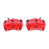 Power Stop 90-97 Honda Accord Rear Red Calipers w/Brackets - Pair